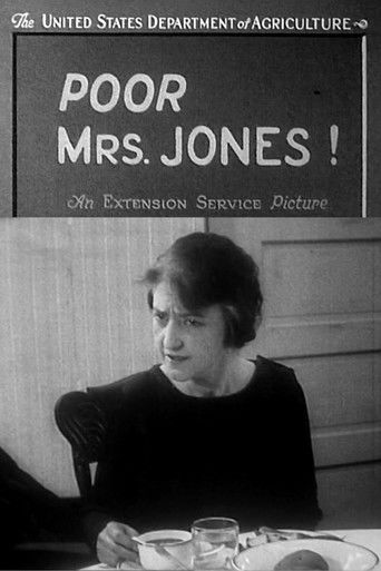 Poor Mrs. Jones